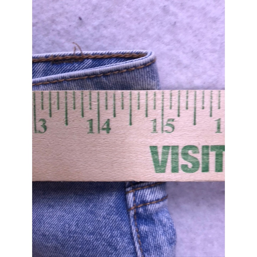 Frye Straight Leg Jeans Womens 4/27 Blue High Rise Stretch Denim - Picture 5 of 11